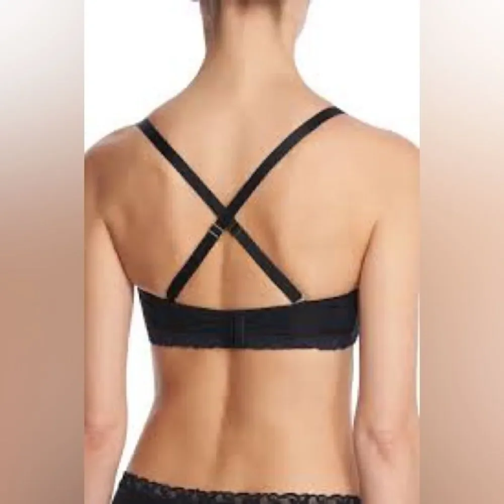 Natori Pure Luxe Contour Bra Black Wireleas bra 32D